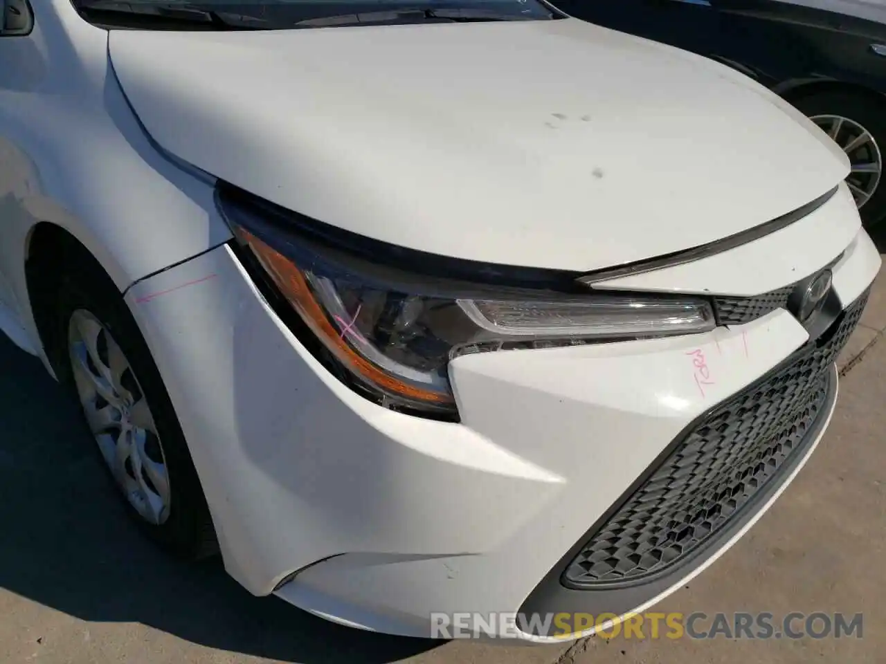 9 Photograph of a damaged car JTDEPRAE2LJ021026 TOYOTA COROLLA 2020