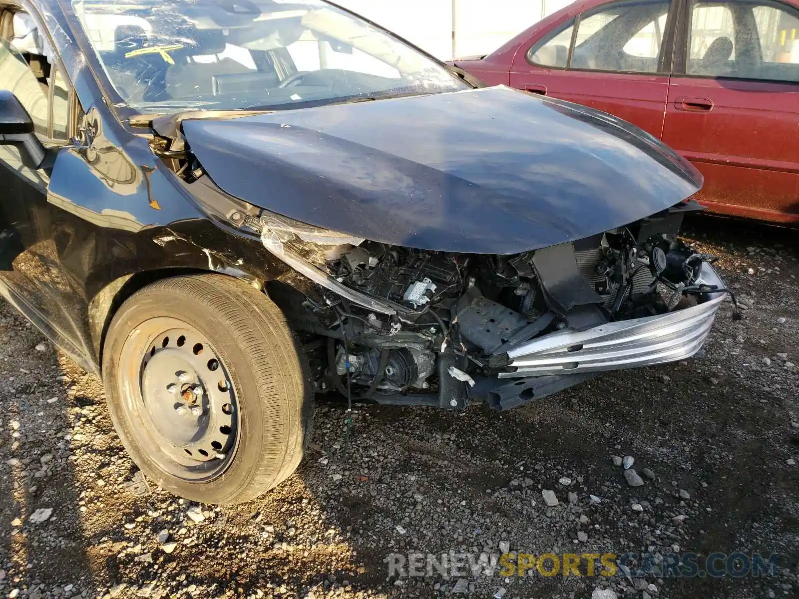 9 Photograph of a damaged car JTDEPRAE2LJ021382 TOYOTA COROLLA 2020