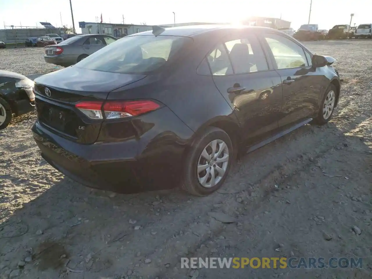 4 Photograph of a damaged car JTDEPRAE2LJ022127 TOYOTA COROLLA 2020