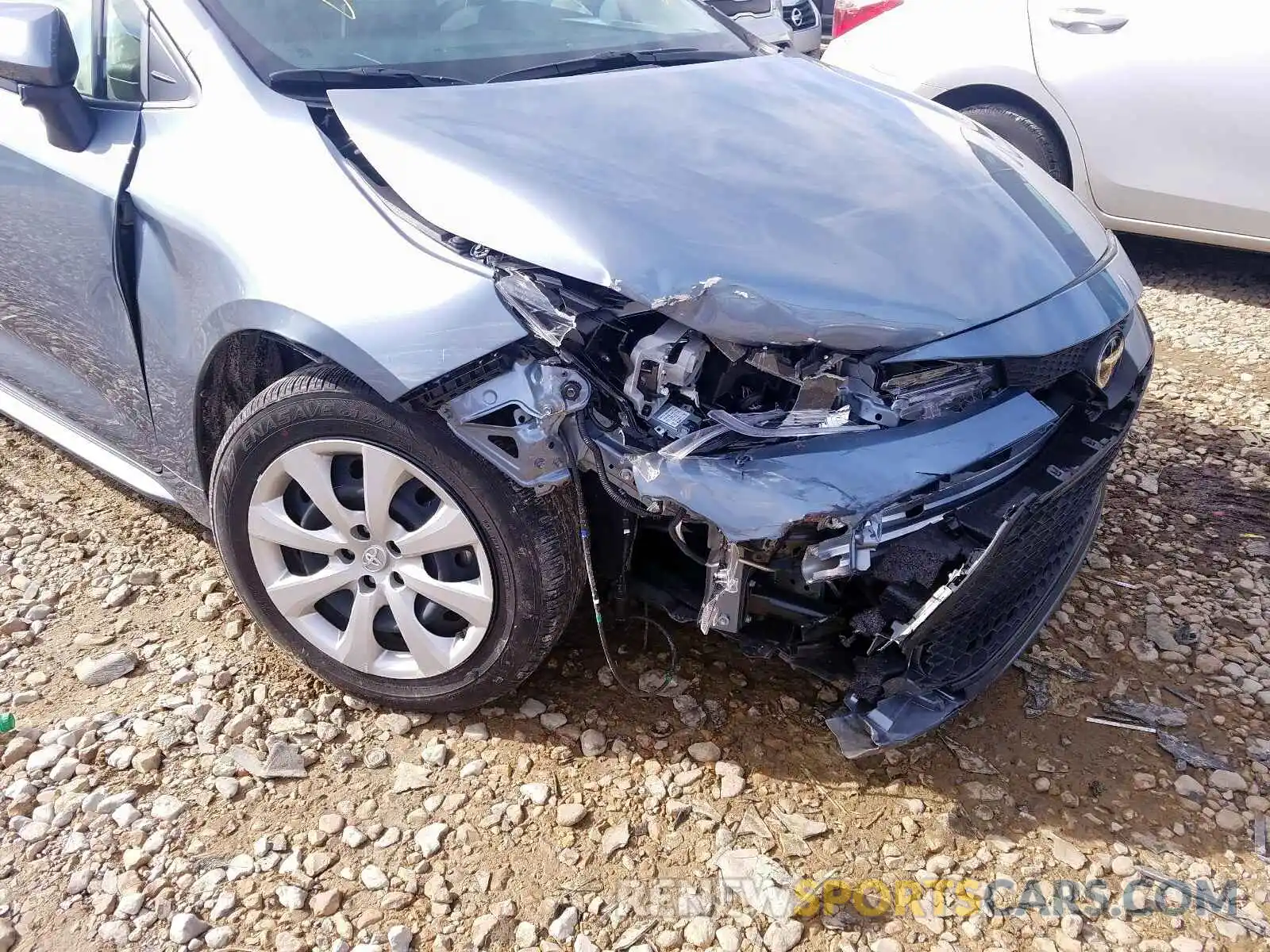 9 Photograph of a damaged car JTDEPRAE2LJ022273 TOYOTA COROLLA 2020