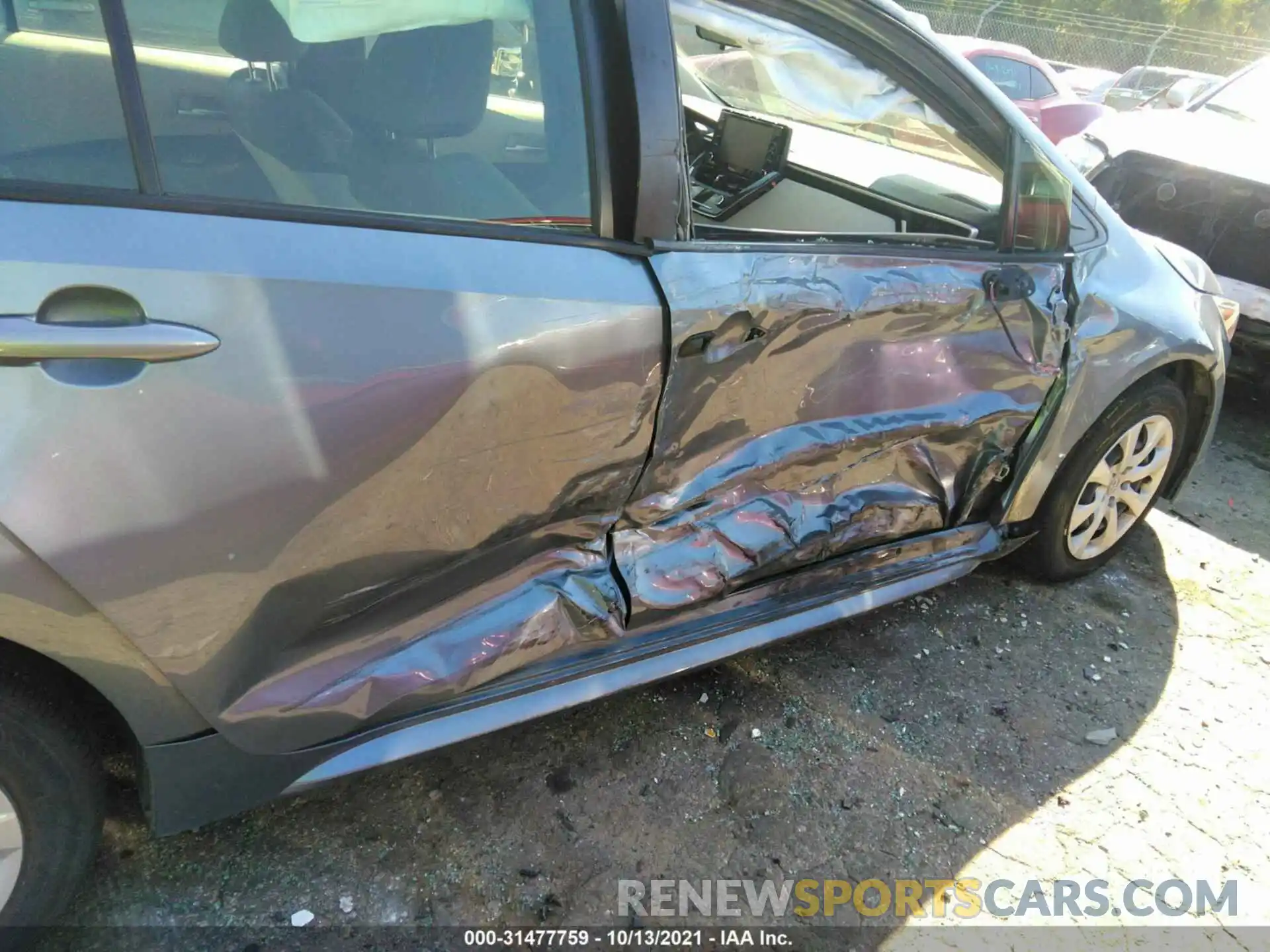 6 Photograph of a damaged car JTDEPRAE2LJ022922 TOYOTA COROLLA 2020