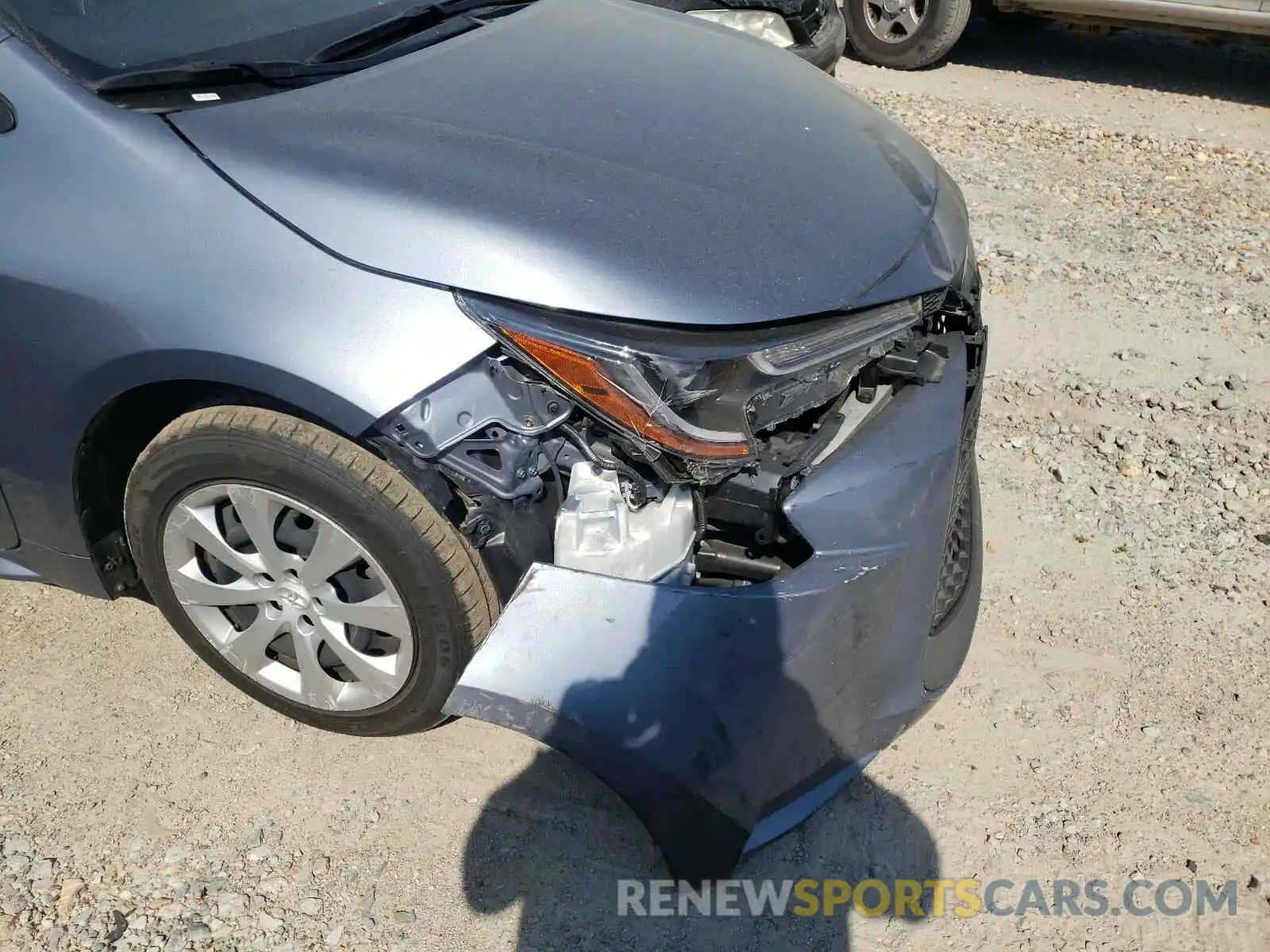 9 Photograph of a damaged car JTDEPRAE2LJ023228 TOYOTA COROLLA 2020