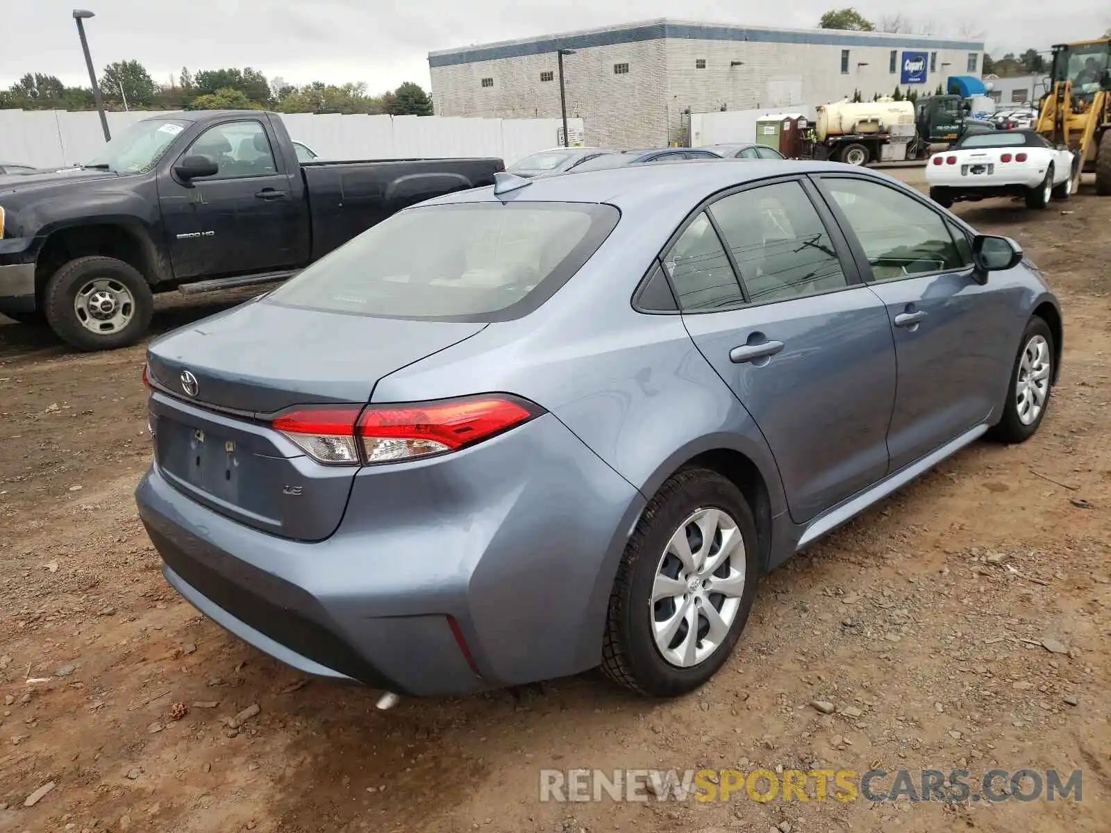 4 Photograph of a damaged car JTDEPRAE2LJ023245 TOYOTA COROLLA 2020