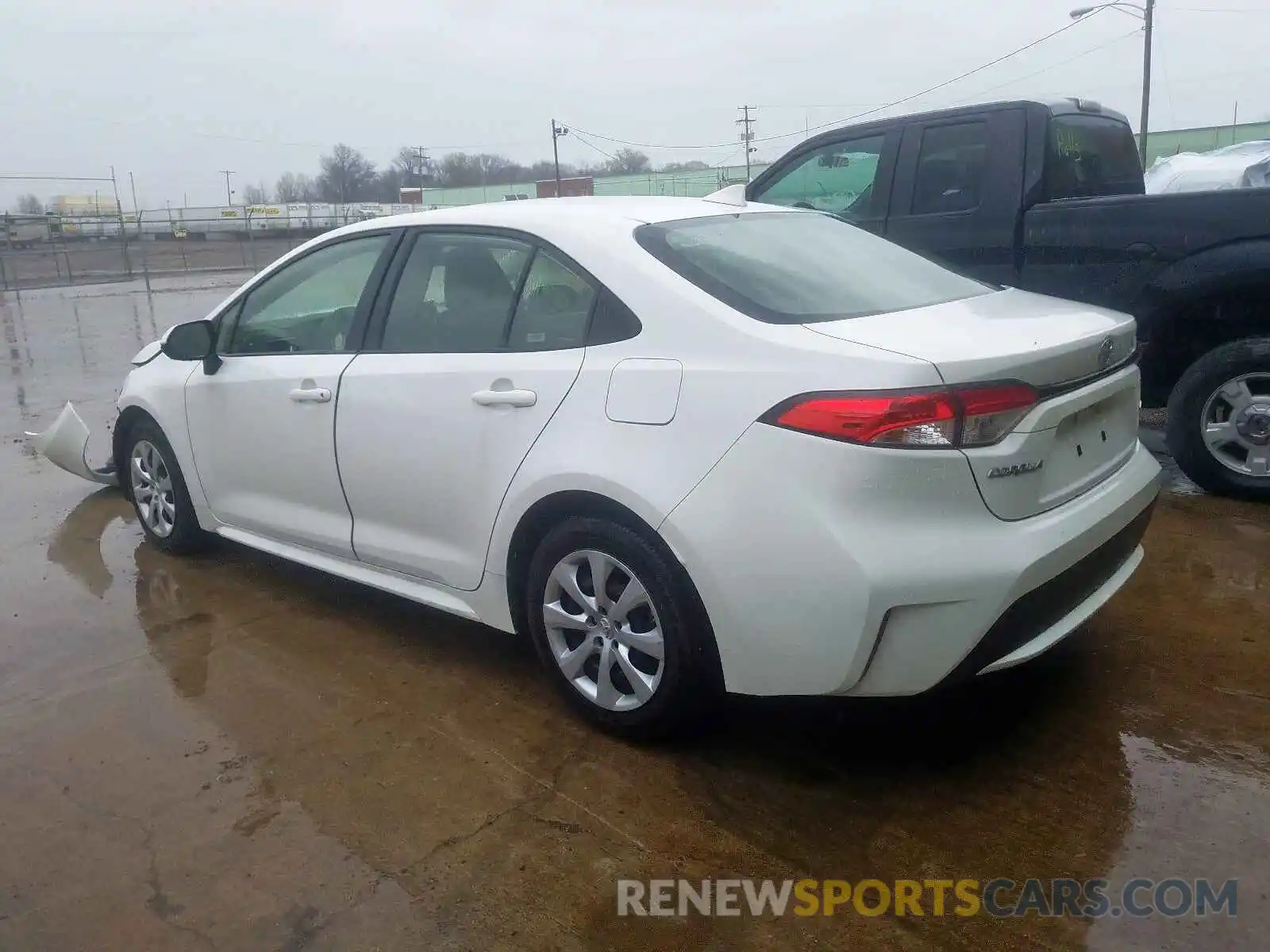 3 Photograph of a damaged car JTDEPRAE2LJ023987 TOYOTA COROLLA 2020