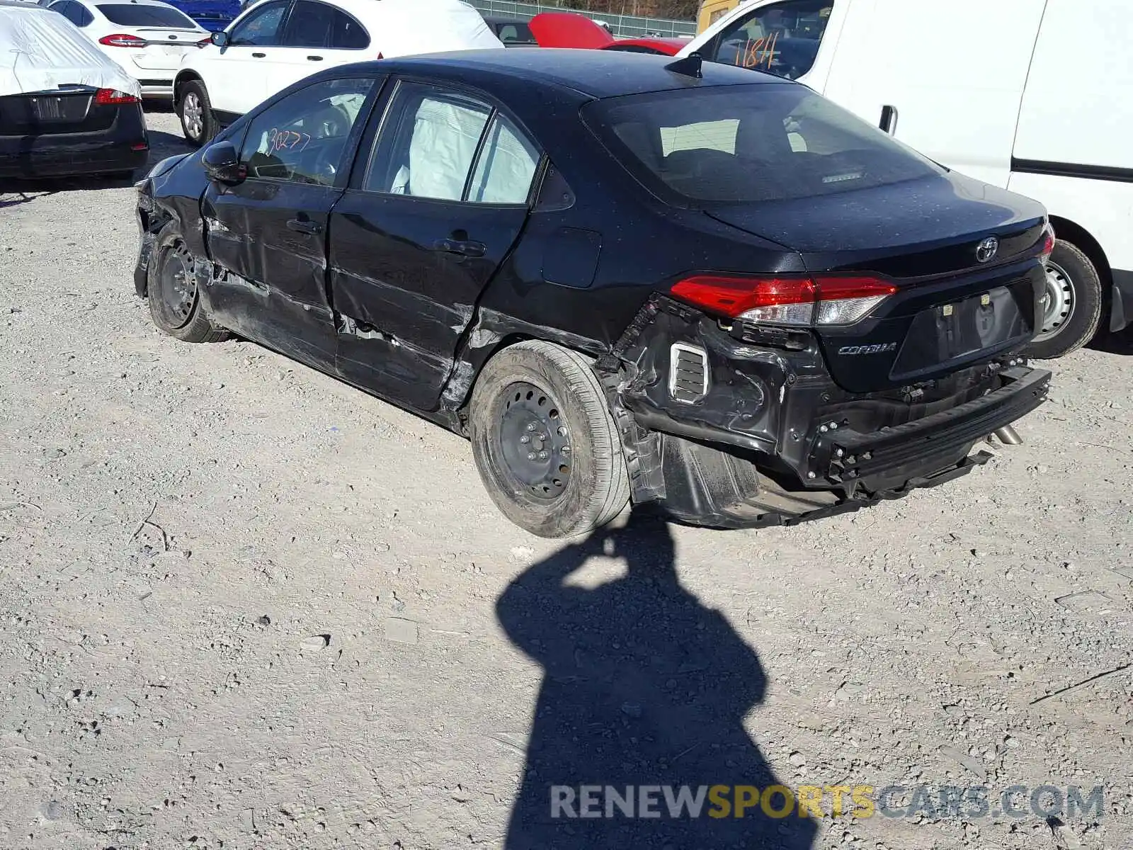 9 Photograph of a damaged car JTDEPRAE2LJ024492 TOYOTA COROLLA 2020