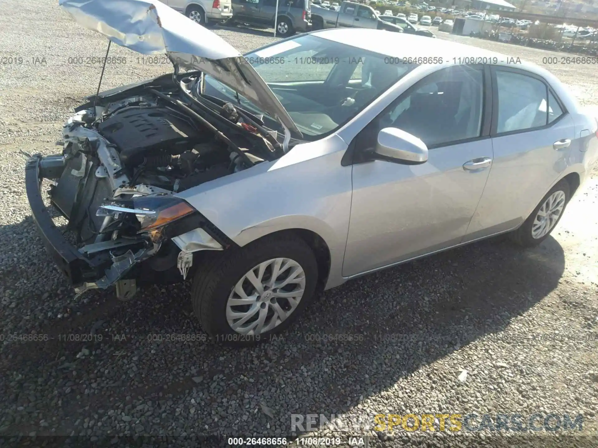 2 Photograph of a damaged car JTDEPRAE2LJ024962 TOYOTA COROLLA 2020