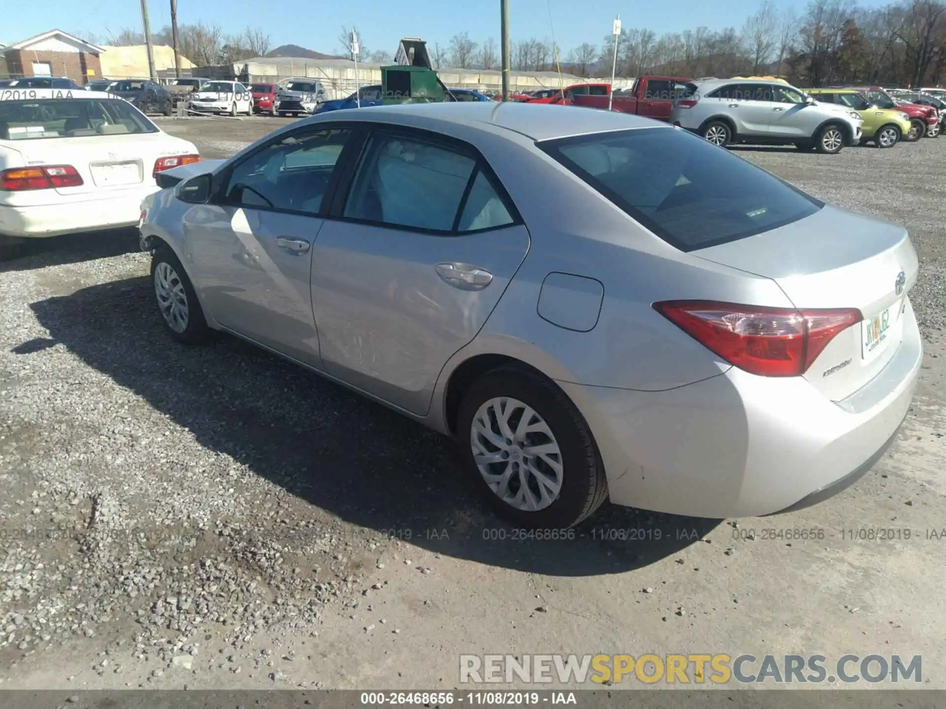 3 Photograph of a damaged car JTDEPRAE2LJ024962 TOYOTA COROLLA 2020