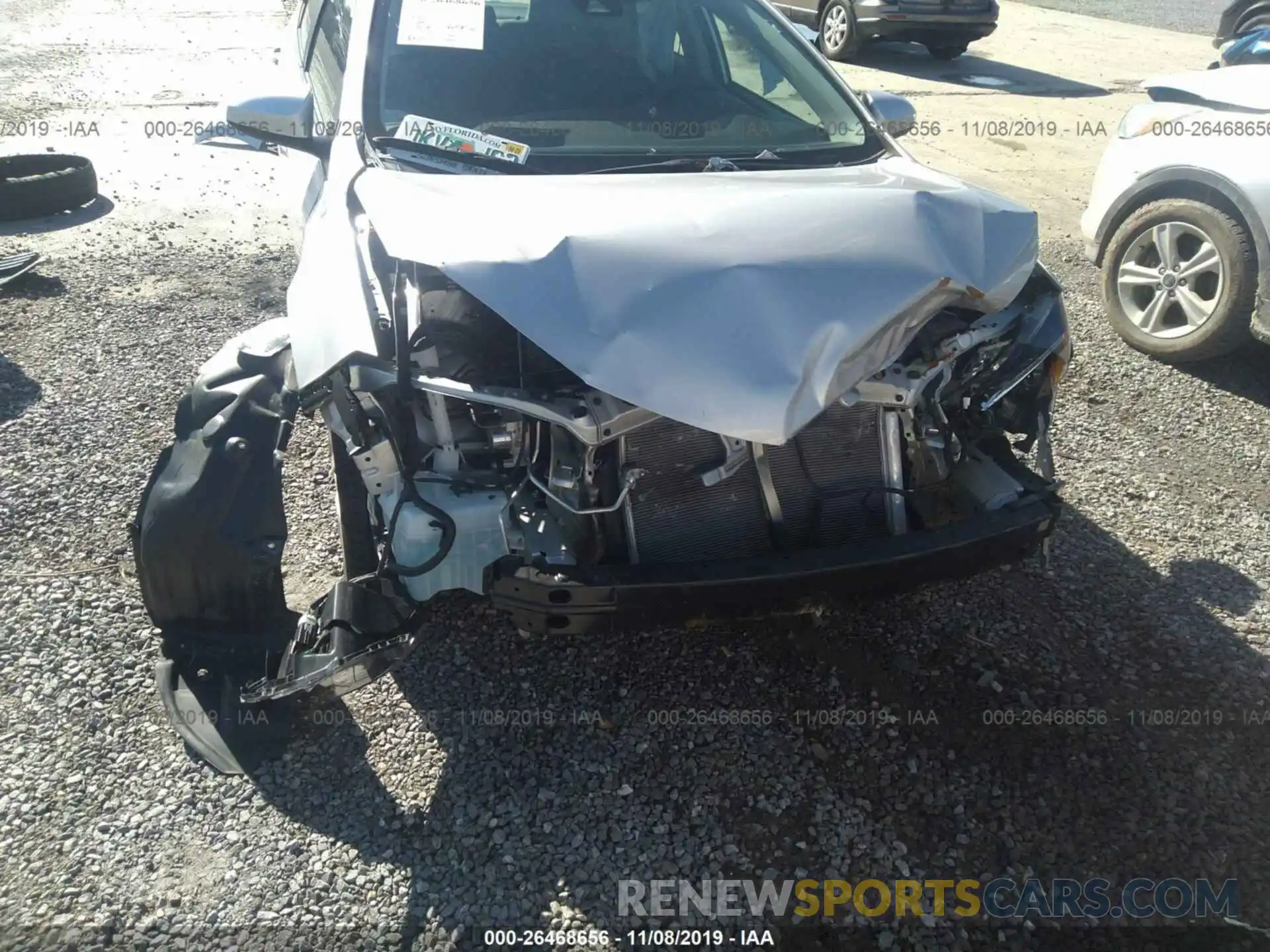 6 Photograph of a damaged car JTDEPRAE2LJ024962 TOYOTA COROLLA 2020