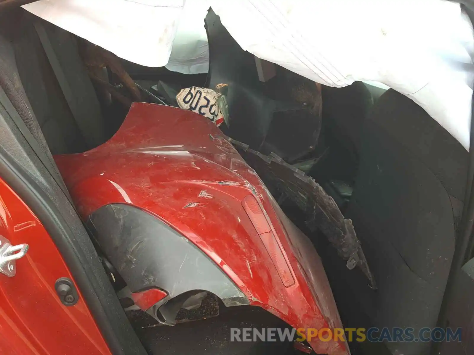6 Photograph of a damaged car JTDEPRAE2LJ025366 TOYOTA COROLLA 2020