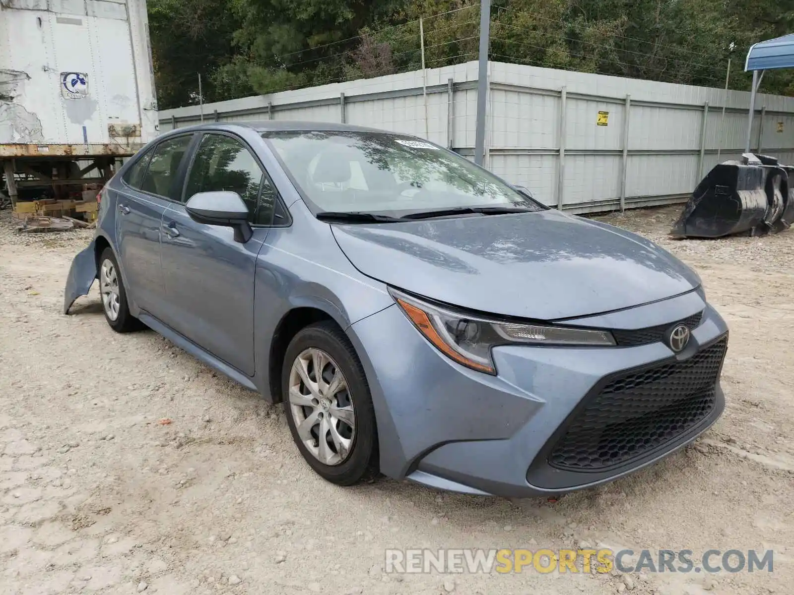 1 Photograph of a damaged car JTDEPRAE2LJ025478 TOYOTA COROLLA 2020