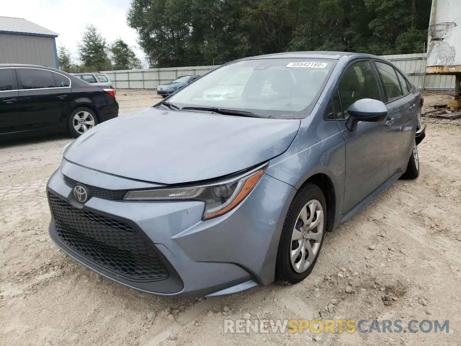 2 Photograph of a damaged car JTDEPRAE2LJ025478 TOYOTA COROLLA 2020