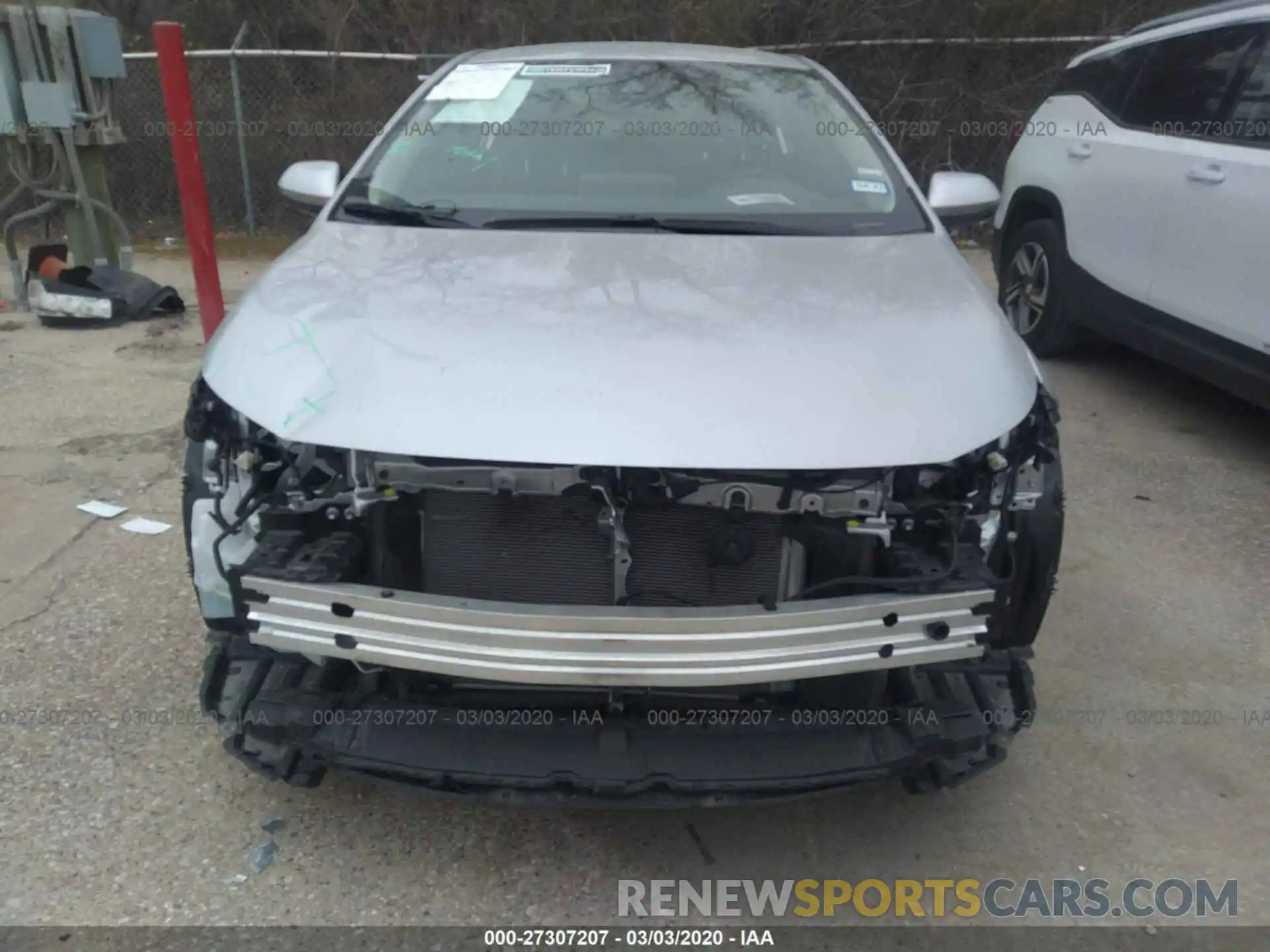 6 Photograph of a damaged car JTDEPRAE2LJ026842 TOYOTA COROLLA 2020