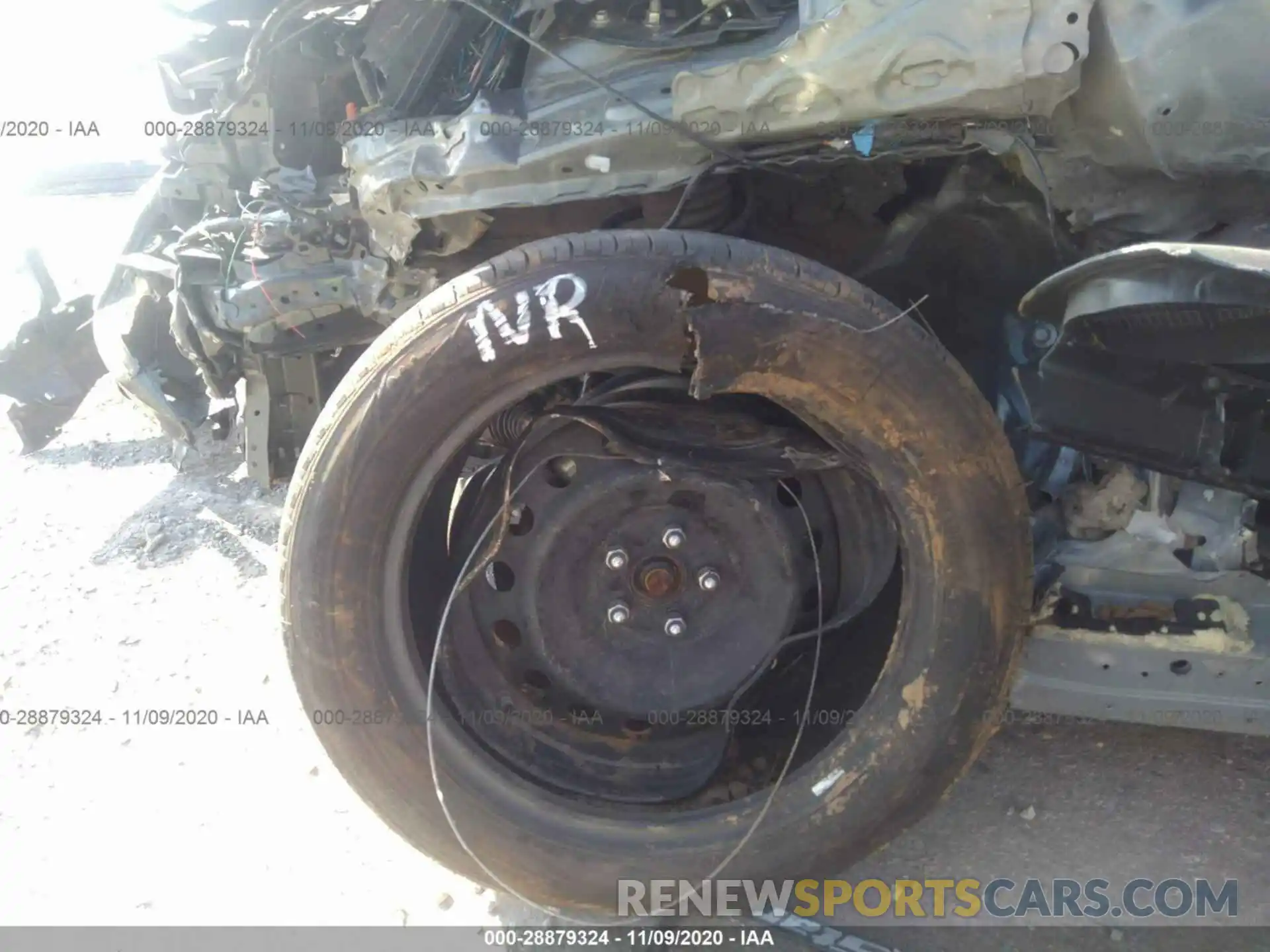 12 Photograph of a damaged car JTDEPRAE2LJ027215 TOYOTA COROLLA 2020