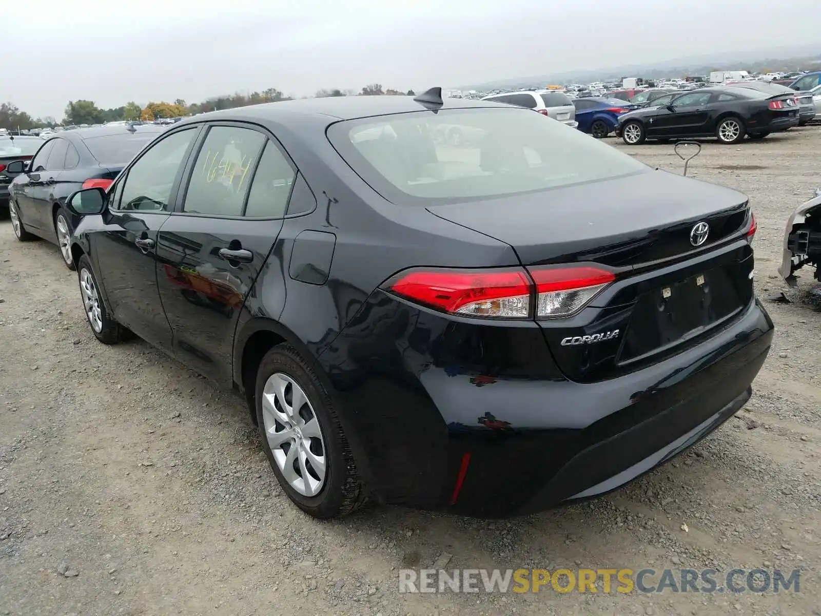 3 Photograph of a damaged car JTDEPRAE2LJ027263 TOYOTA COROLLA 2020