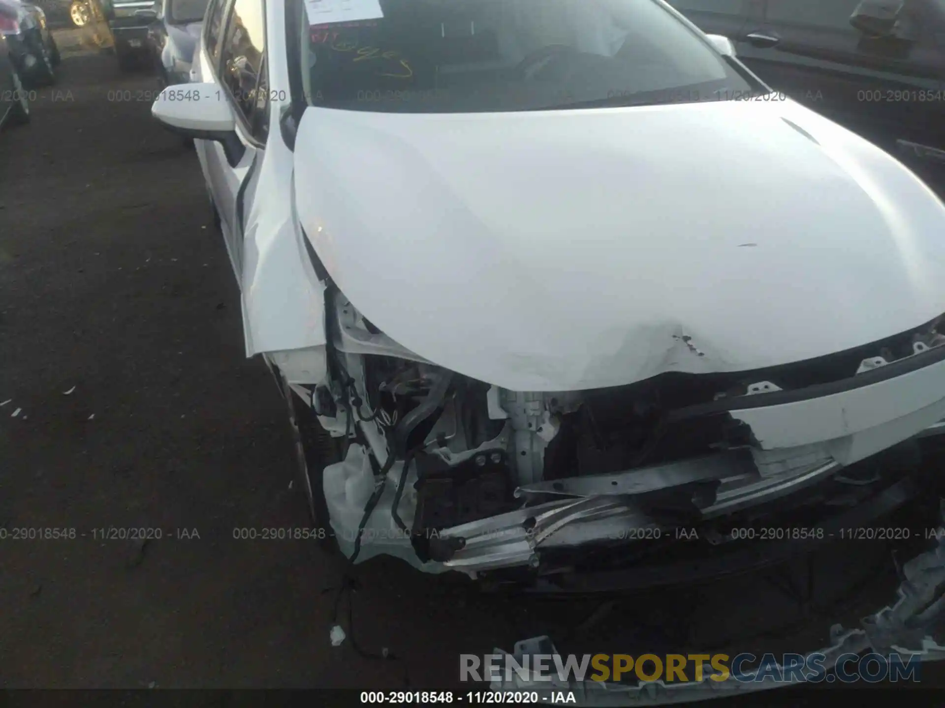 6 Photograph of a damaged car JTDEPRAE2LJ027571 TOYOTA COROLLA 2020