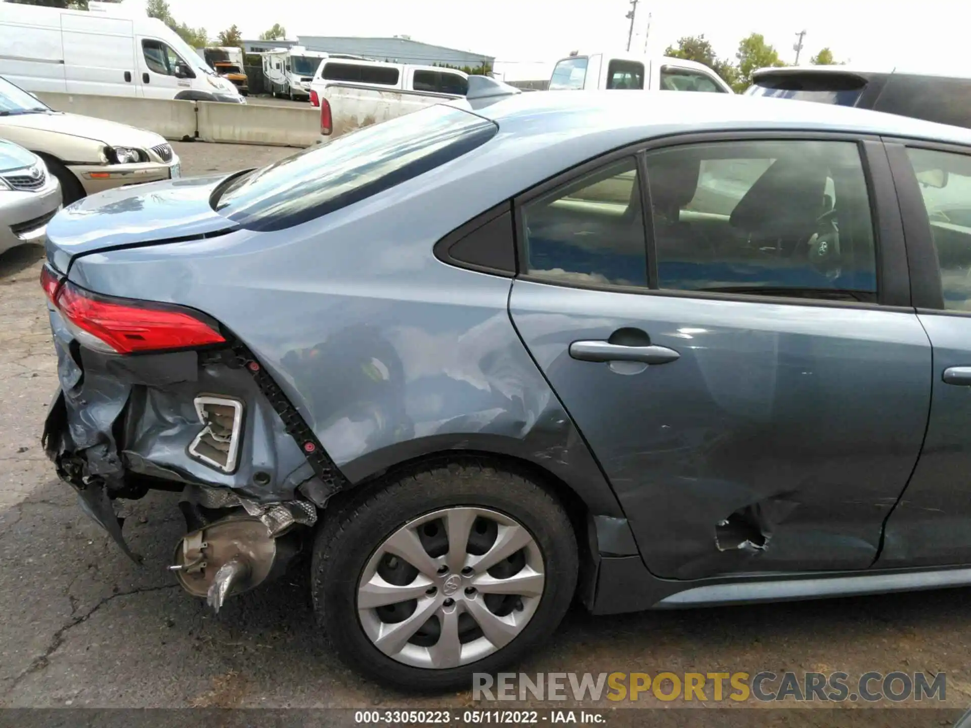 6 Photograph of a damaged car JTDEPRAE2LJ027859 TOYOTA COROLLA 2020