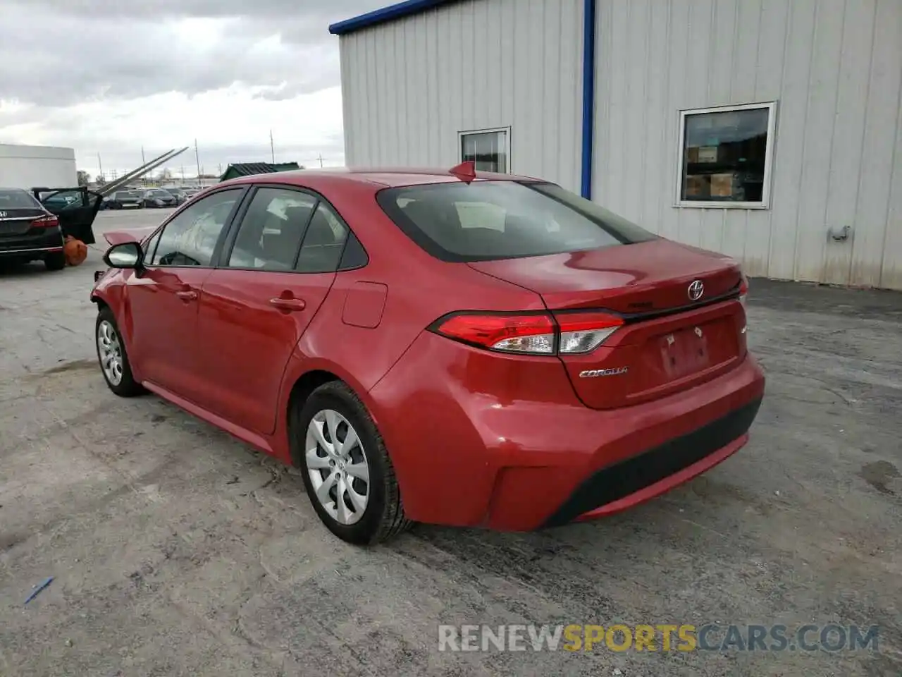 3 Photograph of a damaged car JTDEPRAE2LJ028249 TOYOTA COROLLA 2020