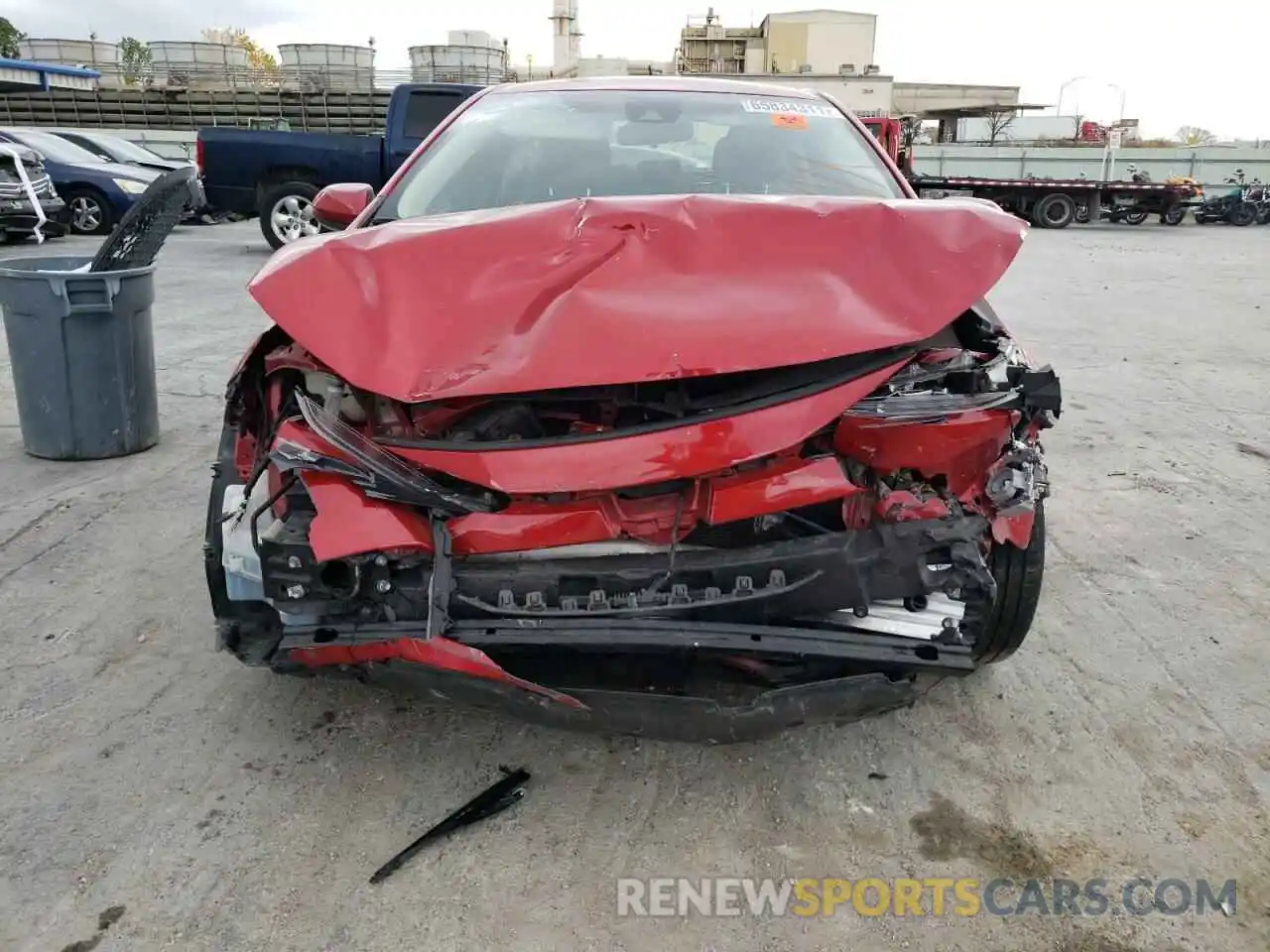 9 Photograph of a damaged car JTDEPRAE2LJ028249 TOYOTA COROLLA 2020