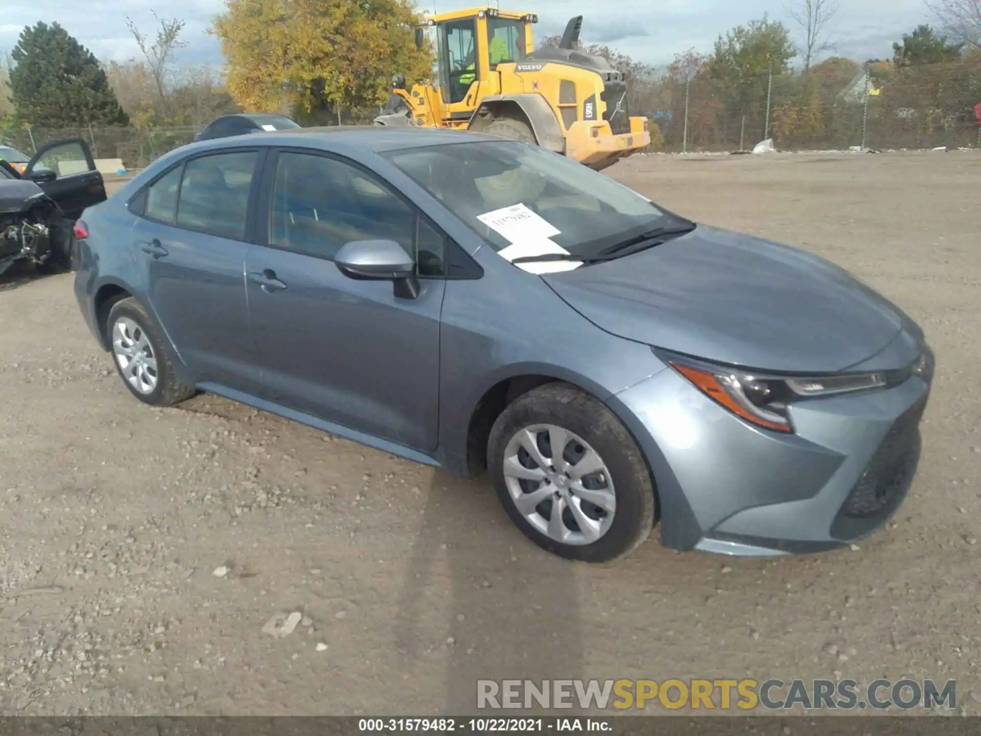 1 Photograph of a damaged car JTDEPRAE2LJ028302 TOYOTA COROLLA 2020