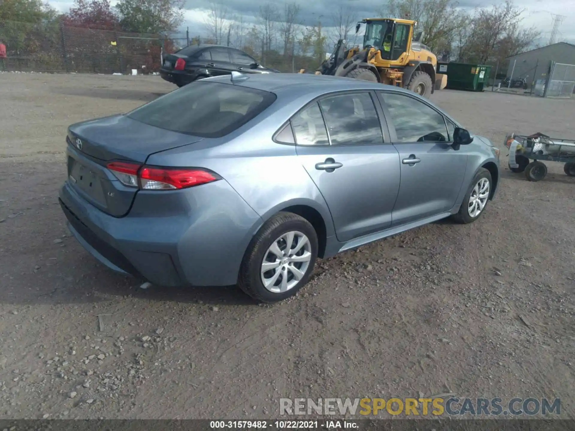 4 Photograph of a damaged car JTDEPRAE2LJ028302 TOYOTA COROLLA 2020