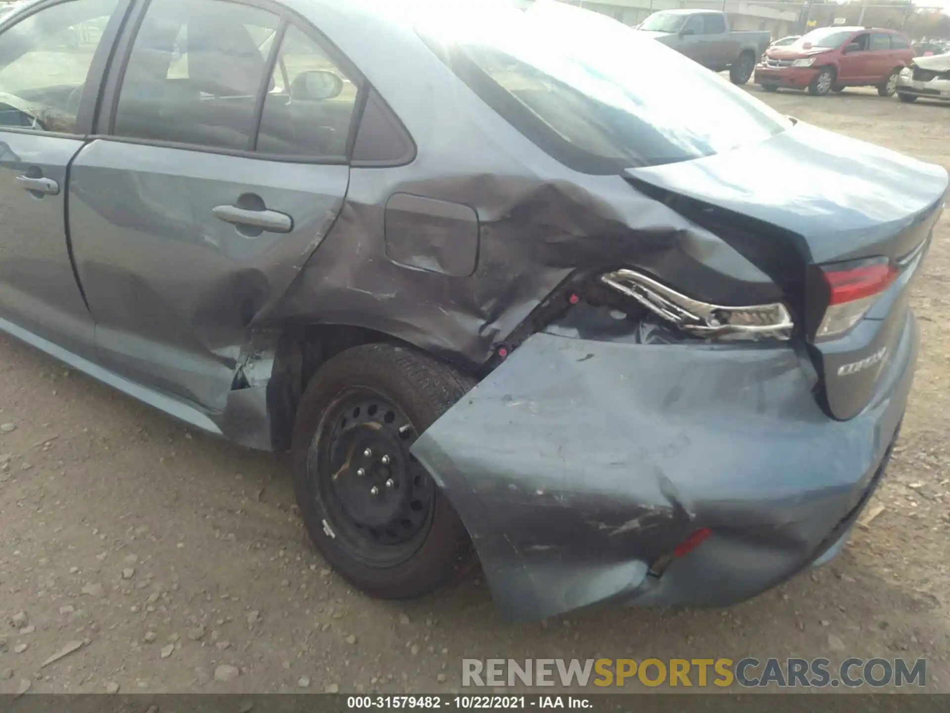 6 Photograph of a damaged car JTDEPRAE2LJ028302 TOYOTA COROLLA 2020