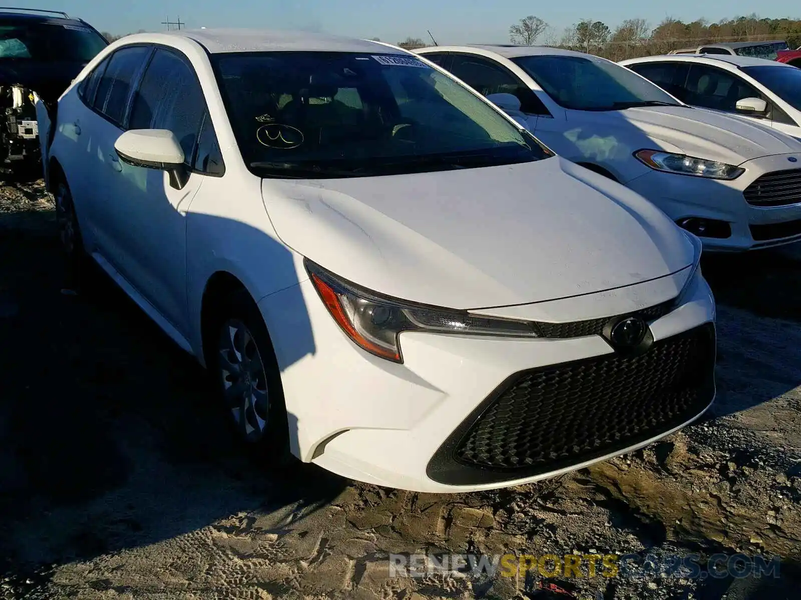 1 Photograph of a damaged car JTDEPRAE2LJ028851 TOYOTA COROLLA 2020