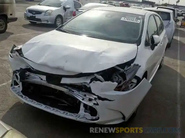 2 Photograph of a damaged car JTDEPRAE2LJ029112 TOYOTA COROLLA 2020