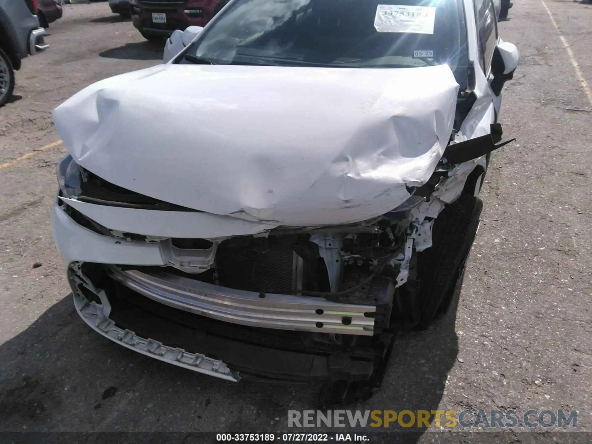 6 Photograph of a damaged car JTDEPRAE2LJ029515 TOYOTA COROLLA 2020