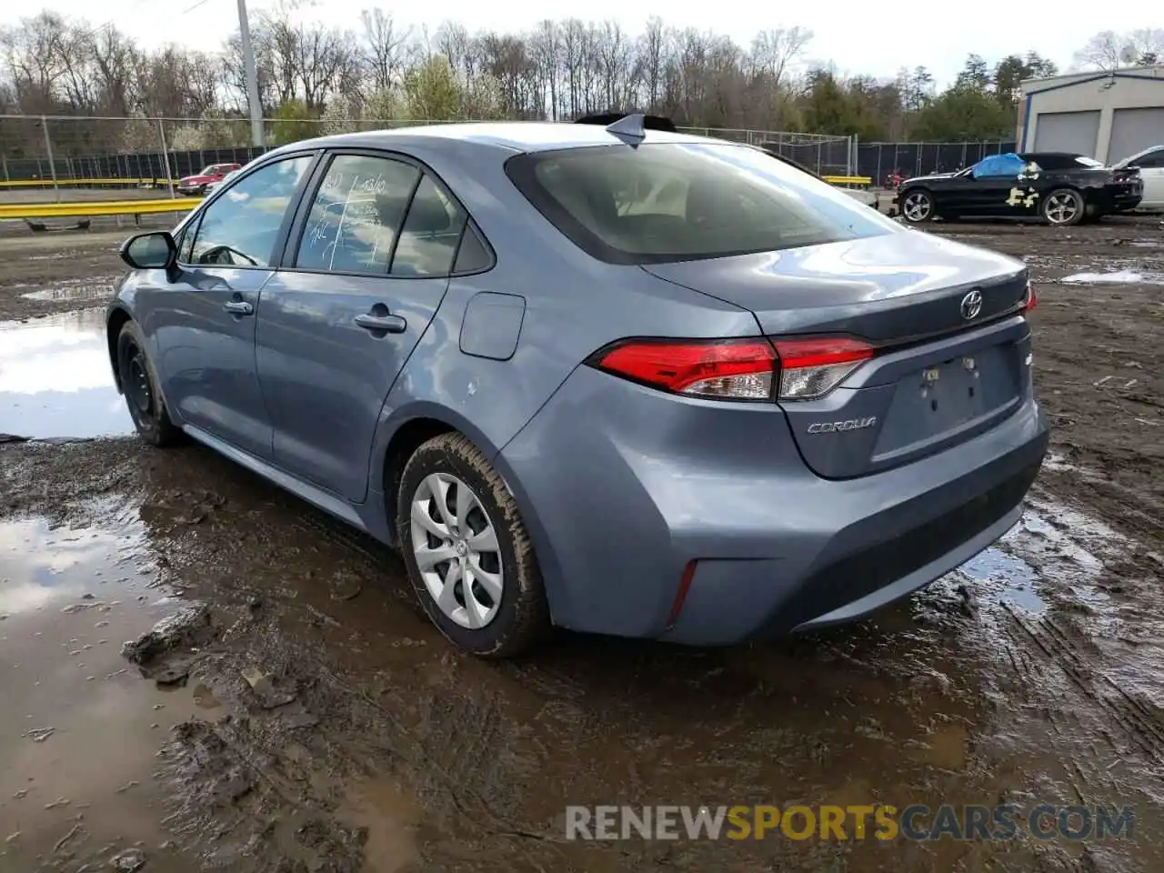 3 Photograph of a damaged car JTDEPRAE2LJ030373 TOYOTA COROLLA 2020