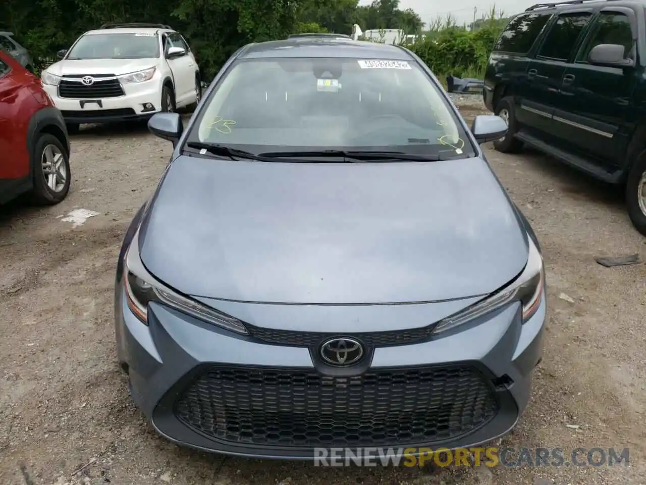 9 Photograph of a damaged car JTDEPRAE2LJ030759 TOYOTA COROLLA 2020