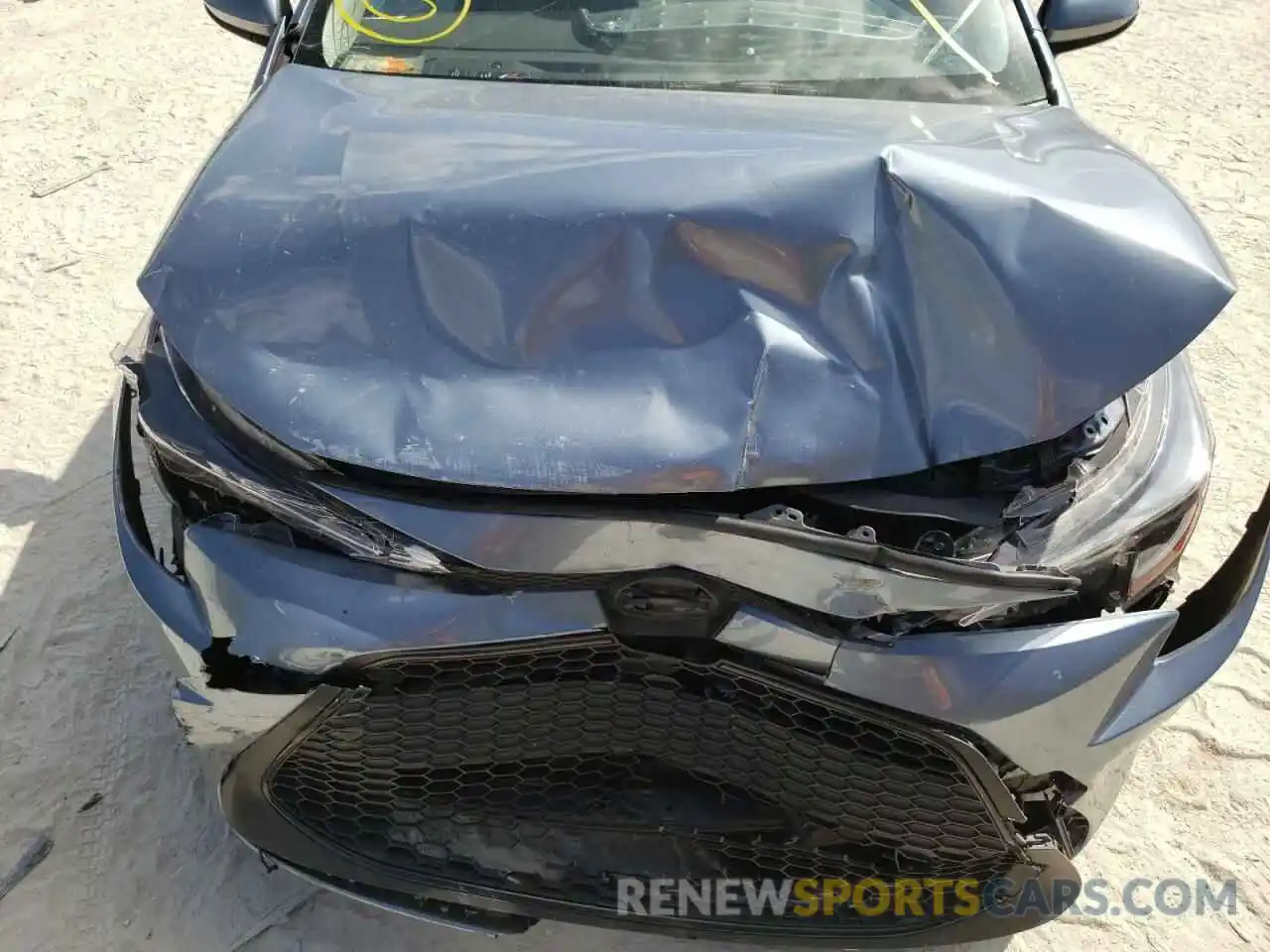 7 Photograph of a damaged car JTDEPRAE2LJ030857 TOYOTA COROLLA 2020