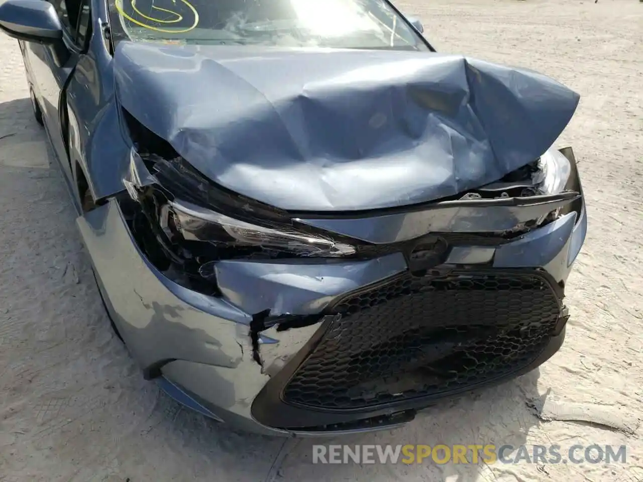 9 Photograph of a damaged car JTDEPRAE2LJ030857 TOYOTA COROLLA 2020