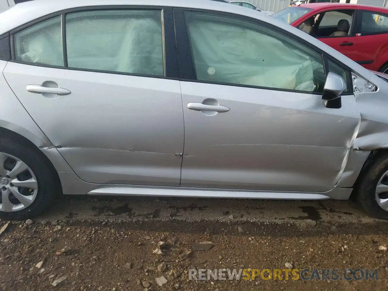 9 Photograph of a damaged car JTDEPRAE2LJ031037 TOYOTA COROLLA 2020