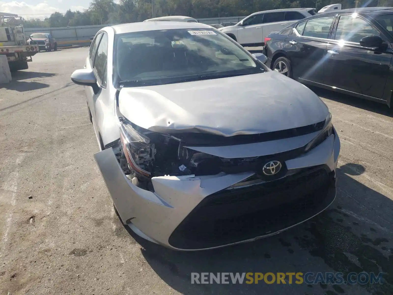 9 Photograph of a damaged car JTDEPRAE2LJ031278 TOYOTA COROLLA 2020