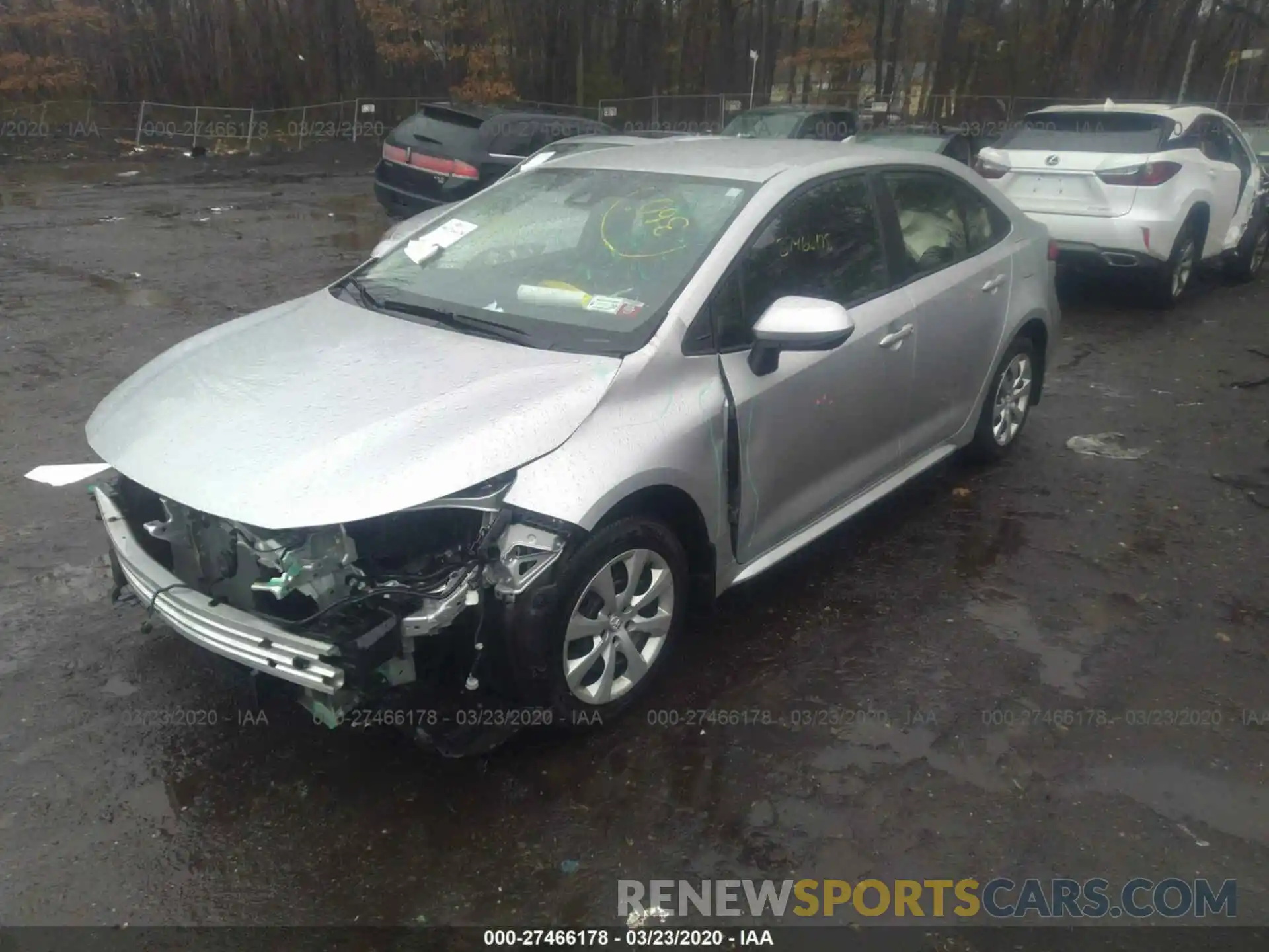 6 Photograph of a damaged car JTDEPRAE2LJ031670 TOYOTA COROLLA 2020