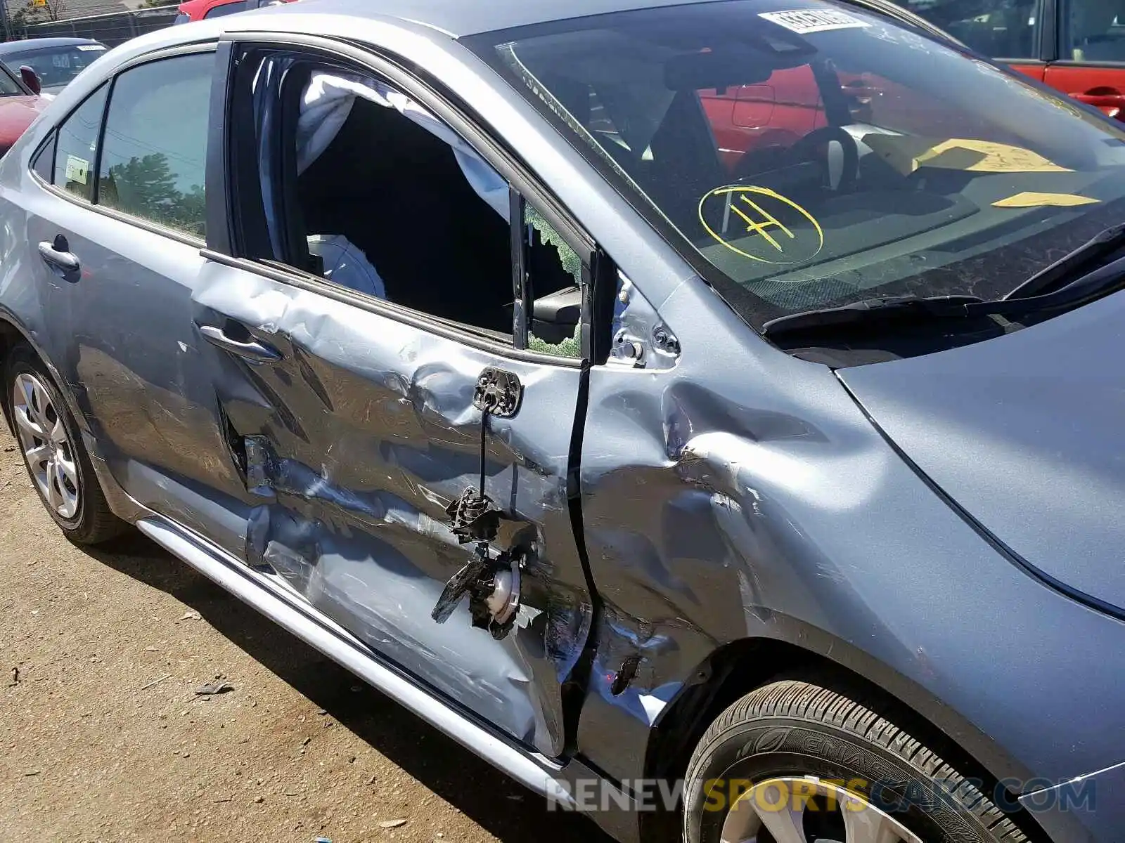 9 Photograph of a damaged car JTDEPRAE2LJ033676 TOYOTA COROLLA 2020