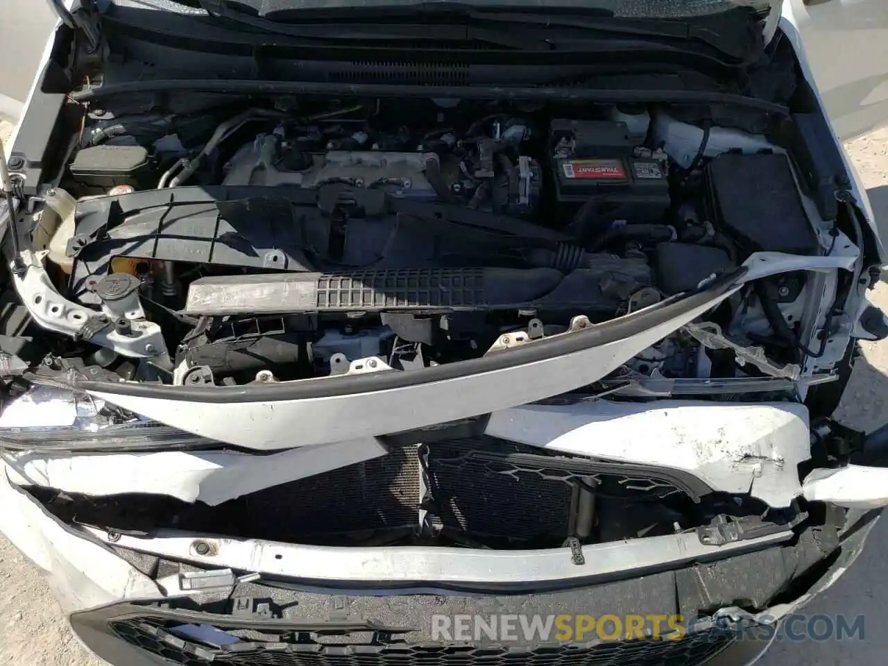 7 Photograph of a damaged car JTDEPRAE2LJ034407 TOYOTA COROLLA 2020