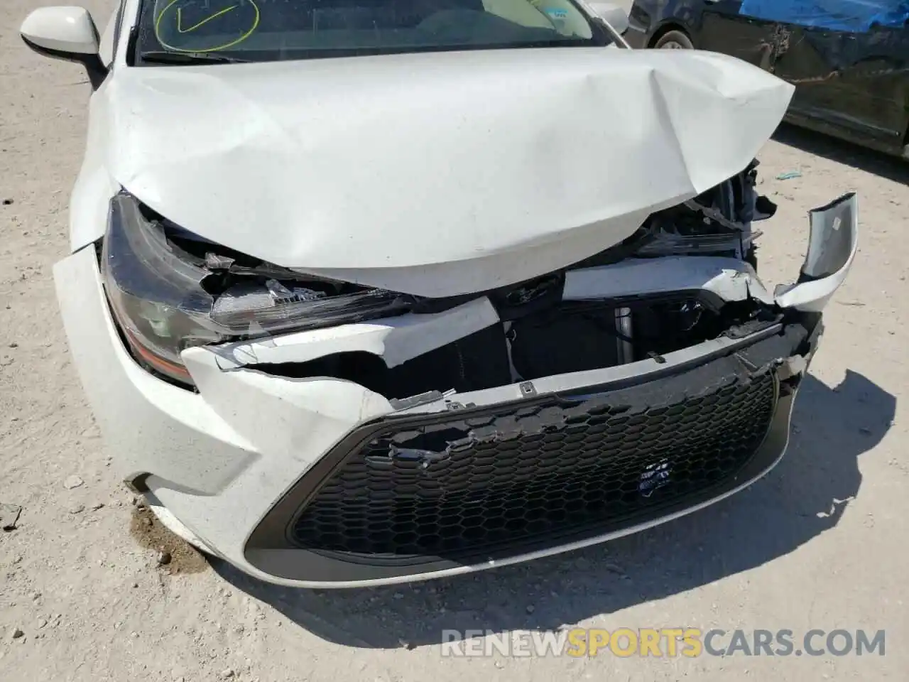 9 Photograph of a damaged car JTDEPRAE2LJ034407 TOYOTA COROLLA 2020