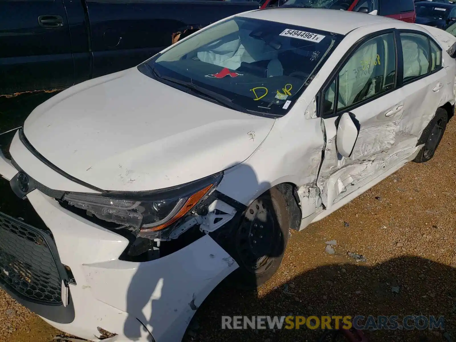 9 Photograph of a damaged car JTDEPRAE2LJ034682 TOYOTA COROLLA 2020