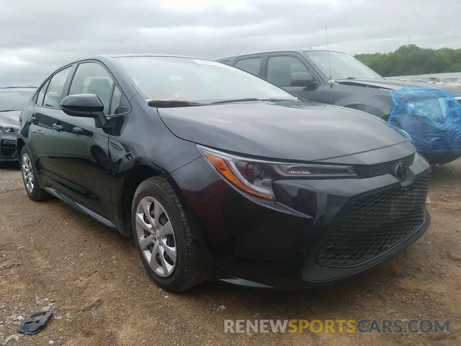 1 Photograph of a damaged car JTDEPRAE2LJ034942 TOYOTA COROLLA 2020