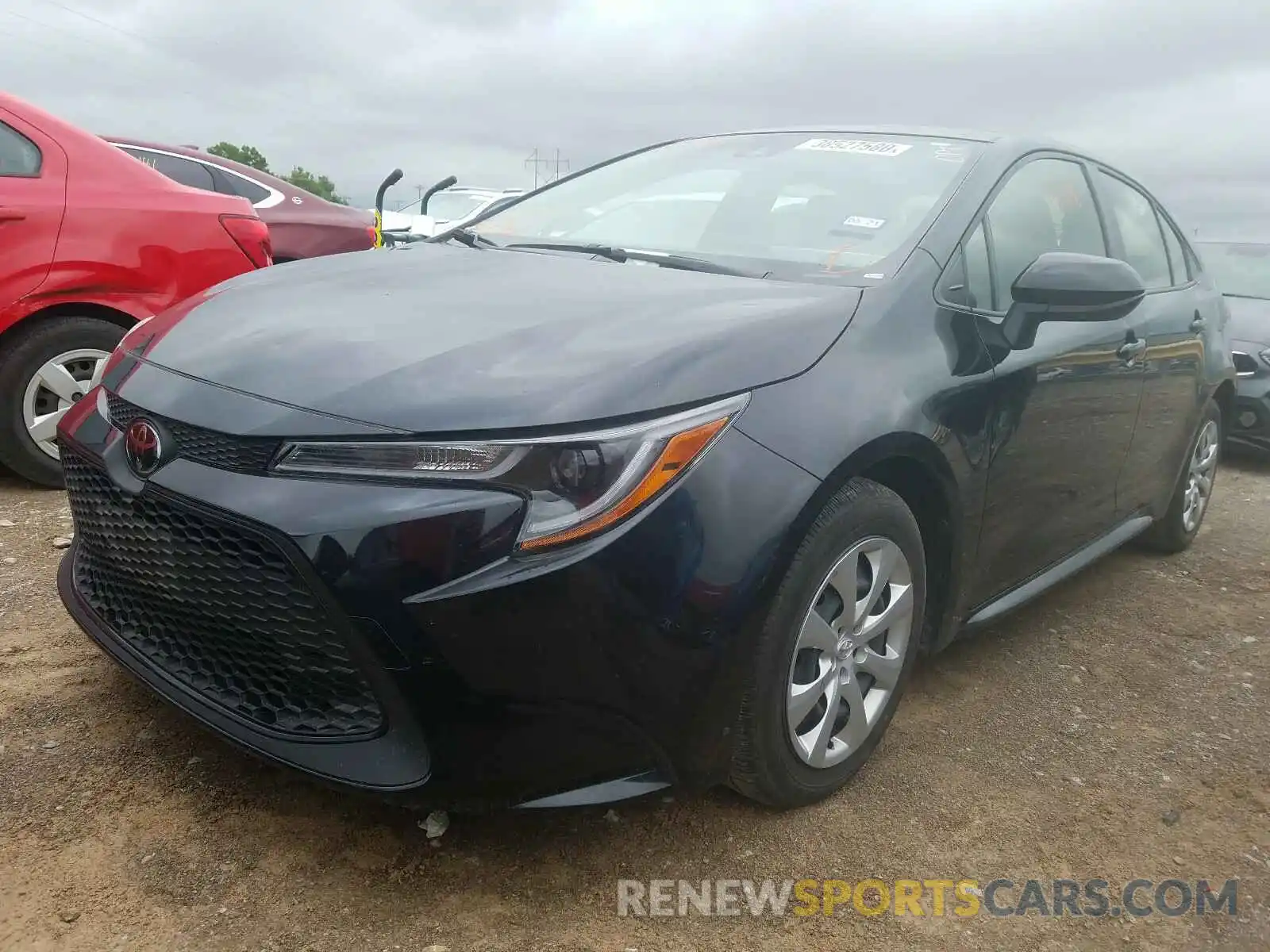 2 Photograph of a damaged car JTDEPRAE2LJ034942 TOYOTA COROLLA 2020