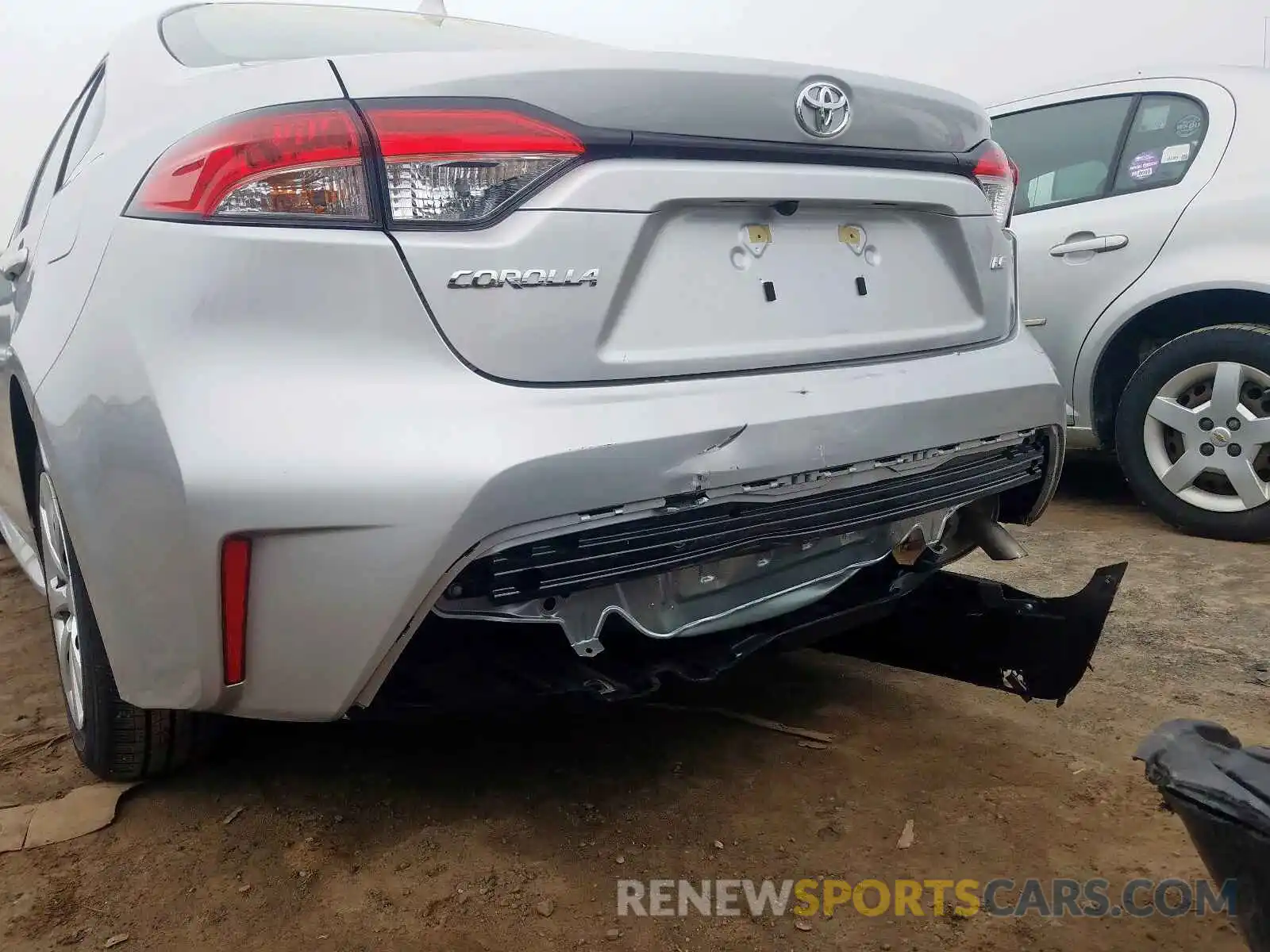 9 Photograph of a damaged car JTDEPRAE2LJ036853 TOYOTA COROLLA 2020