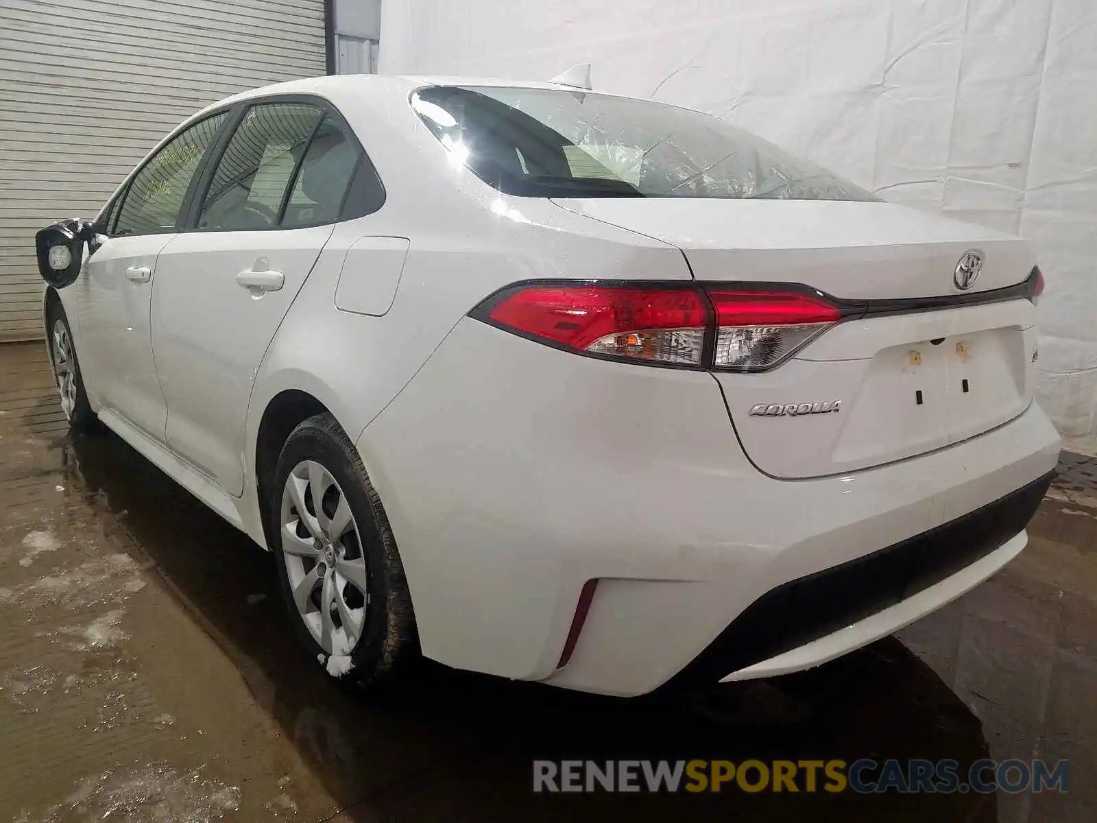 3 Photograph of a damaged car JTDEPRAE2LJ037548 TOYOTA COROLLA 2020