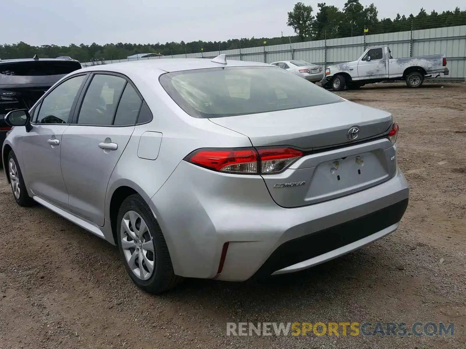 3 Photograph of a damaged car JTDEPRAE2LJ038330 TOYOTA COROLLA 2020