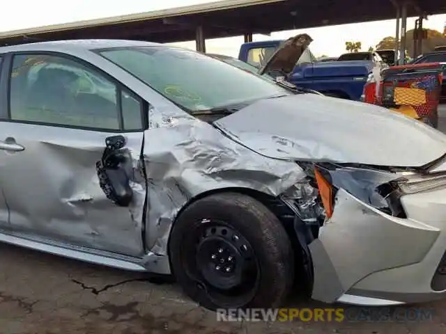 9 Photograph of a damaged car JTDEPRAE2LJ038683 TOYOTA COROLLA 2020