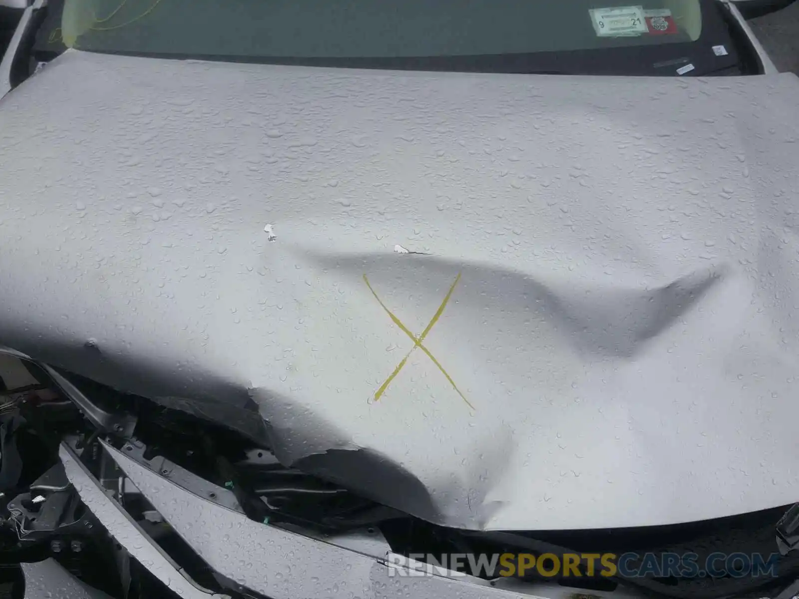 7 Photograph of a damaged car JTDEPRAE2LJ039249 TOYOTA COROLLA 2020