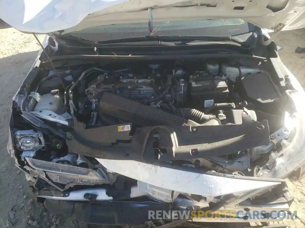 7 Photograph of a damaged car JTDEPRAE2LJ040305 TOYOTA COROLLA 2020