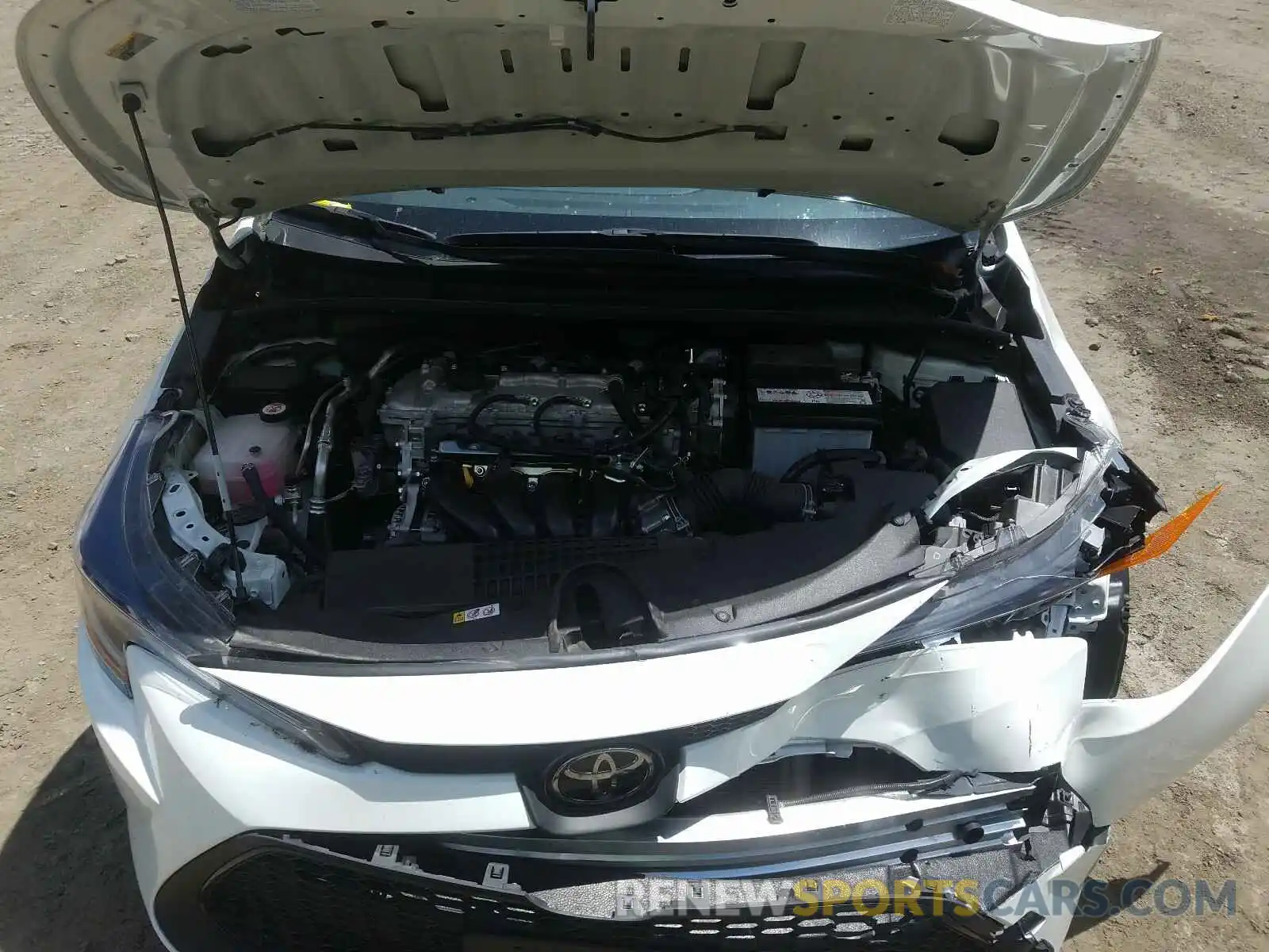 7 Photograph of a damaged car JTDEPRAE2LJ040546 TOYOTA COROLLA 2020
