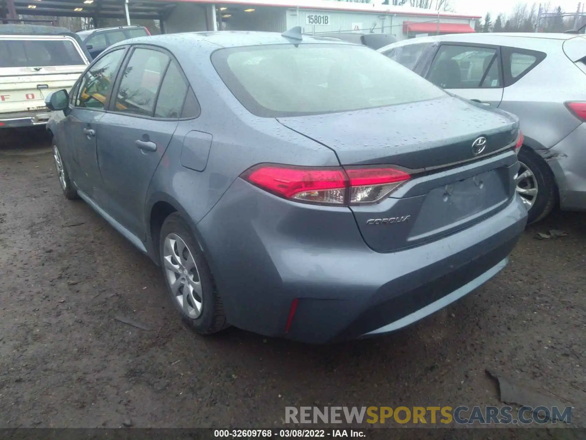 3 Photograph of a damaged car JTDEPRAE2LJ040594 TOYOTA COROLLA 2020