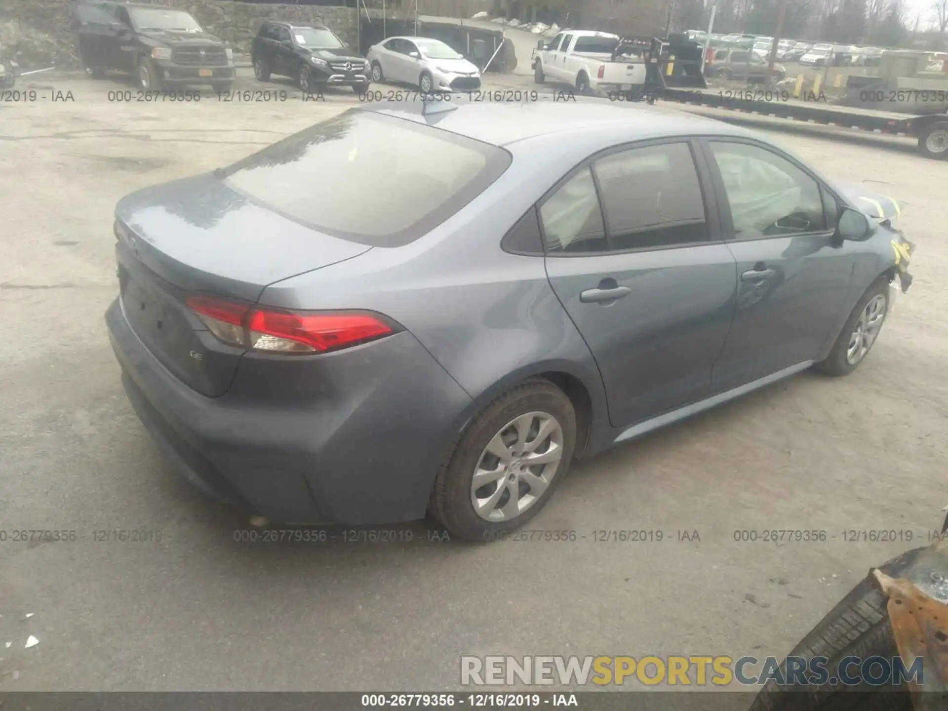 4 Photograph of a damaged car JTDEPRAE2LJ041020 TOYOTA COROLLA 2020